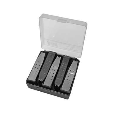 Shop MTM Compact Clear Smoke Handgun Mag Case (PMC5). Buy best Cases from gritrsports.com | Reviews and Shipping options available