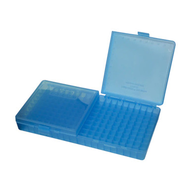 Shop MTM 200 Round 223 204 Ruger 6x47 Clear Blue Flip-Top Ammo Box (RS200-24). Buy best Ammo Boxes from gritrsports.com | Reviews and Shipping options available