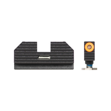 Shop NIGHT FISION Costa Ludus Glock 17/19/34 Orange Front Ring Horizontal Tritium Bar Rear Night Sight Set (GLK-001-010-OGXG). Buy best Night Sights from gritrsports.com | Reviews and Shipping options available