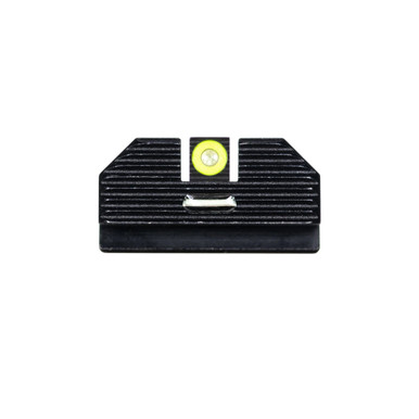 Shop NIGHT FISION Costa Ludus Glock 42/43/43x Yellow Front Ring Sight Horizontal Bar Tritium Rear Night Sight Set (GLK-003-010-YGXG). Buy best Night Sights from gritrsports.com | Reviews and Shipping options available