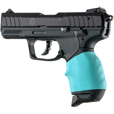 Shop HOGUE HandAll Jr. Small Size Aqua Grip Sleeve (18004). Buy best Gun Grips from gritrsports.com | Reviews and Shipping options available
