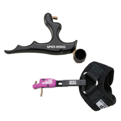 Shop SPOT HOGG Wiseguy Rigid Release with BOA Cameron Hanes Edition and Whipper Snapper 4-finger Open Jaw Release. Buy best Release Aids from gritrsports.com | Reviews and Shipping options available