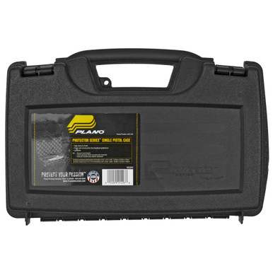 Shop Plano Protector Singel Pistol Case, 10"X6", Black 140300. Buy best  from gritrsports.com | Reviews and Shipping options available