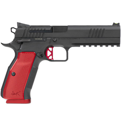 Shop DW DWX 9mm Luger 5in 10rd Red Grips Red Trigger Pistol (92011). Buy best Pistols from gritrsports.com | Reviews and Shipping options available