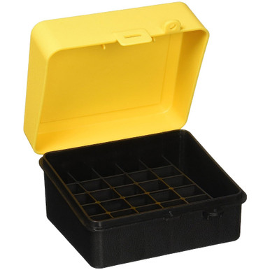 Shop PLANO Yellow 20 Gauge 25rd Shot Shell Box (1220-01). Buy best Shell Carriers from gritrsports.com | Reviews and Shipping options available