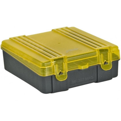 Shop PLANO Handgun Ammunition Storage Case For 100rd 357 Magnum/38 Special/38 S&W (1225-00). Buy best Ammo Boxes from gritrsports.com | Reviews and Shipping options available