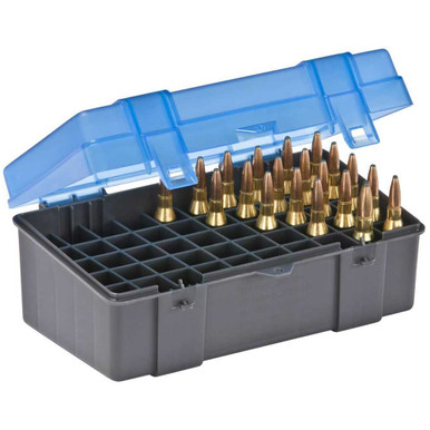 Shop PLANO Ammunition Cases For 50rd 220 Swift/243 Win/257 Roberts/270 WSM/300 WSM/243 Win and Similar (1229-50). Buy best Ammo Boxes from gritrsports.com | Reviews and Shipping options available