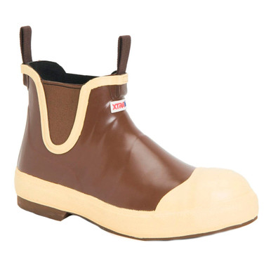 Shop XTRATUF Men's 6in Legacy Steel Toe Ankle Brown Deck Boot (LDB-STL-BRN). Buy best Boots from gritrsports.com | Reviews and Shipping options available