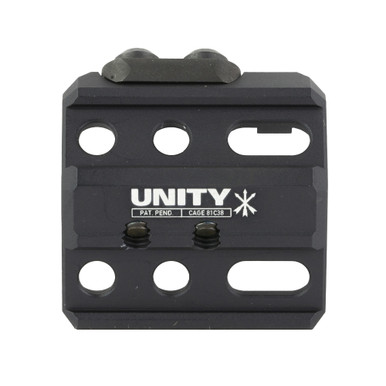 Shop Unity Tactical FUSION, Micro Hub Base, Anodized Finish, Black FUS-MHB. Buy best Light Mounts from gritrsports.com | Reviews and Shipping options available
