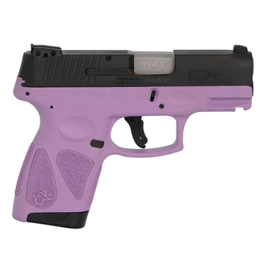 Shop TAURUS G2S 9mm Luger 3.26in 2x 7rd Mags Light Purple/Black Pistol (1-G2S931LP). Buy best Pistols from gritrsports.com | Reviews and Shipping options available