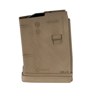 Shop MISSION FIRST TACTICAL AR15 5.56mm 10rd Scorched Dark Earth Polymer Magazine (10PM556BAG-SDE). Buy best Rifle Magazines from gritrsports.com | Reviews and Shipping options available