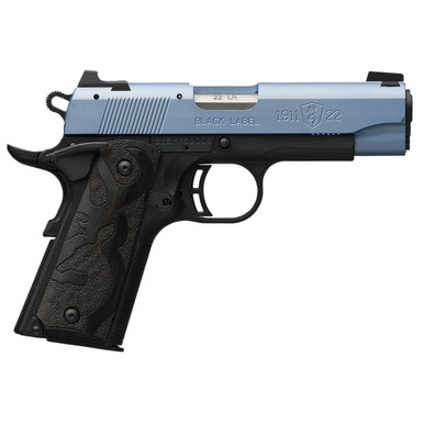 Shop BROWNING 1911-22 Black Label 22LR 3.6in 10rd Polar Blue Compact Pistol (51898490). Buy best Pistols from gritrsports.com | Reviews and Shipping options available