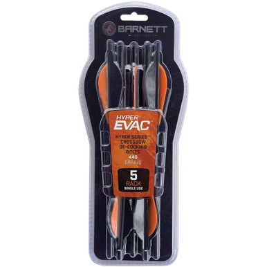 Shop BARNETT CROSSBOWS Hyper Evac Crossbow De-Cocking 5pk Bolts (BAR20034). Buy best Bolts from gritrsports.com | Reviews and Shipping options available