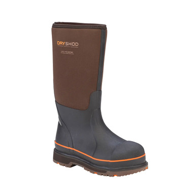 Shop DRYSHOD Men's Steel-Toe Hi Brown/Orange Boots (STT-UH-BR). Buy best Boots from gritrsports.com | Reviews and Shipping options available