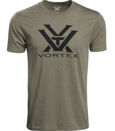 Shop VORTEX Mens Core Military Heather Logo Short Sleeve T-Shirt (120-16-MIH). Buy best SS Shirts from gritrsports.com | Reviews and Shipping options available