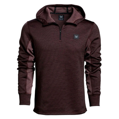 Shop VORTEX Men's Frontier Limits 1/4 Zip Rich Mahogany Hoodie (220-17-RMA). Buy best Hoodies from gritrsports.com | Reviews and Shipping options available