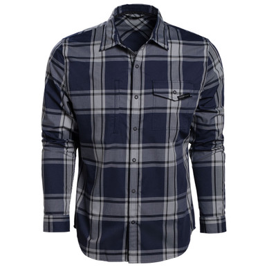 Shop VORTEX Men's Trail Call Tech Flannel Burnt Henna Long Sleeve T-Shirt (221-39-BUH). Buy best LS Shirts from gritrsports.com | Reviews and Shipping options available