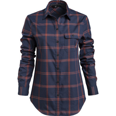 Shop VORTEX Womens Trail Call Tech Flannel Black Iris Shirt (221-40-BLI). Buy best LS Shirts from gritrsports.com | Reviews and Shipping options available