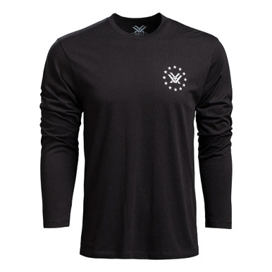 Shop VORTEX Mens Salute Black T-Shirt (VOR-222-02-BLK). Buy best LS Shirts from gritrsports.com | Reviews and Shipping options available