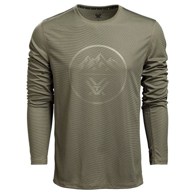 Shop VORTEX Men's 3 Peaks Performance Grid Deep Lichen T-Shirt (222-60-DBA). Buy best LS Shirts from gritrsports.com | Reviews and Shipping options available