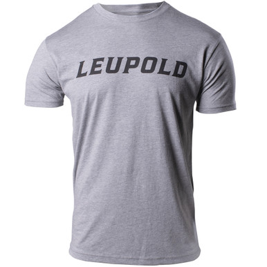 Shop LEUPOLD Leupold Wordmark Graphite Heather XXL Tee (180232). Buy best SS Shirts from gritrsports.com | Reviews and Shipping options available