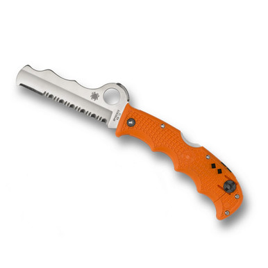 Shop SPYDERCO Assist Orange Rescue Folding Knife (C79PSOR). Buy best Folding Knives from gritrsports.com | Reviews and Shipping options available
