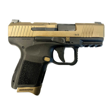 Shop CANIK Mete MC9 9mm 3.18in 15rd Bronze Semi-Automatic Pistol (HG7620B-N). Buy best Pistols from gritrsports.com | Reviews and Shipping options available