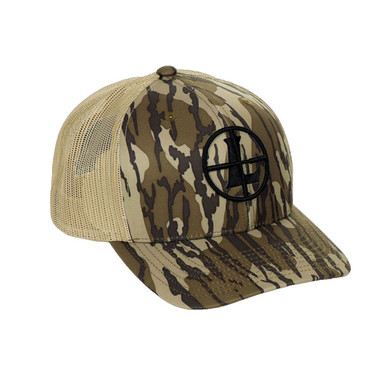 Shop LEUPOLD Men's Icon Mossy Oak Bottomland/Khaki Trucker Hat (182542). Buy best Hats from gritrsports.com | Reviews and Shipping options available