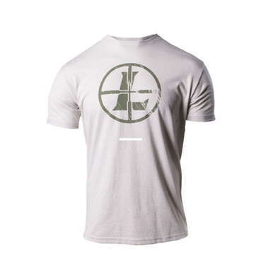Shop LEUPOLD Men's Distressed Reticle Sand Tee, XXL (180247). Buy best SS Shirts from gritrsports.com | Reviews and Shipping options available