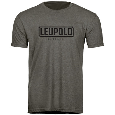 Shop LEUPOLD Retro Stamp Warm Gray M Tee (184142). Buy best SS Shirts from gritrsports.com | Reviews and Shipping options available