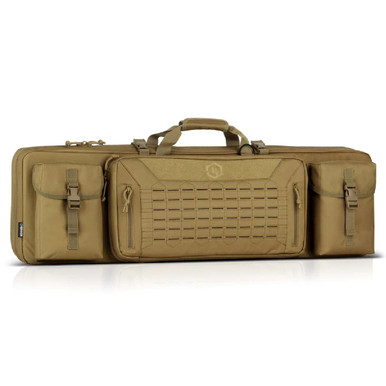 Shop SAVIOR EQUIPMENT Urban Warfare Double Rifle Flat Dark Earth Bag (RB-5112DG-VER2-TN). Buy best Bags from gritrsports.com | Reviews and Shipping options available