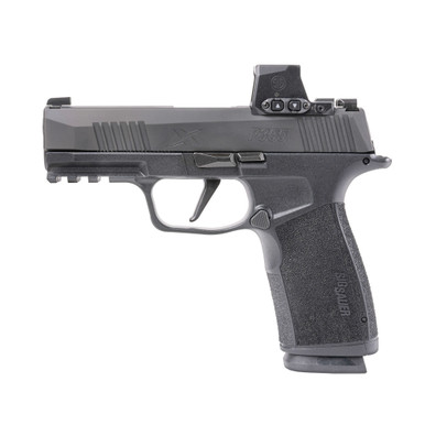Shop SIG SAUER P365X-Macro 9mm 3.7in 2x17rd Black Pistol With Romeo-X (365XCA-9-BXR3-RXX). Buy best Pistols from gritrsports.com | Reviews and Shipping options available