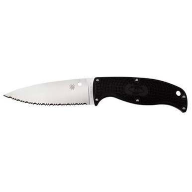 Shop SPYDERCO Enuff 2 Leaf Fixed Blade Knife (FB31SBK2). Buy best Fixed Knives from gritrsports.com | Reviews and Shipping options available