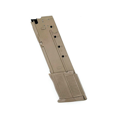 Shop PROMAG FN Five-seveN IOM and USG 5.7x28mm 30rd Flat Dark Earth Polymer Magazine (FNH-A2-FDE). Buy best Pistol Magazines from gritrsports.com | Reviews and Shipping options available