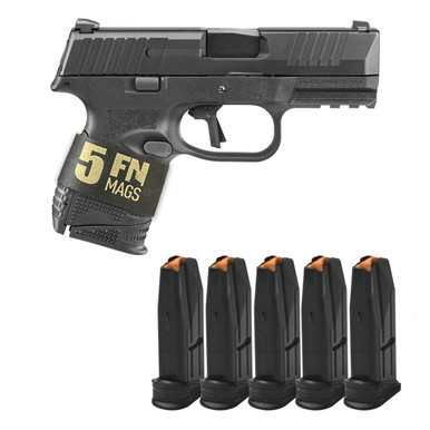 Shop FN AMERICA 509 Compact 9mm 3.7in Black 2x 10rd + 3x 10rd Free Mags Bundle with Case (66-101642). Buy best Pistols from gritrsports.com | Reviews and Shipping options available