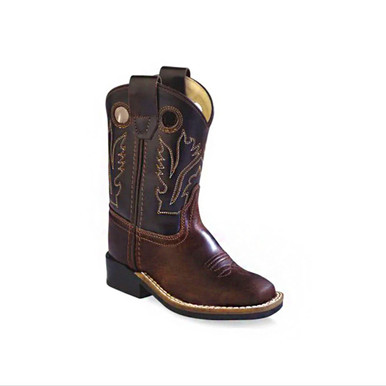 Shop OLD WEST Toddler's Broad Square Toe Cowboy Boots (BSI18). Buy best Boots from gritrsports.com | Reviews and Shipping options available