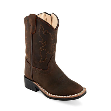 Shop OLD WEST Toddler's Broad Square Toe Cowboy Boots (BSI19). Buy best Boots from gritrsports.com | Reviews and Shipping options available