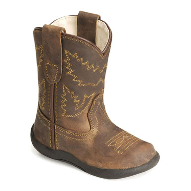 Shop OLD WEST Toddlers Tubbies Broad Round Toe Apache Boots (TB2251I). Buy best Boots from gritrsports.com | Reviews and Shipping options available