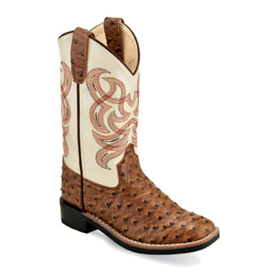 Shop OLD WEST Childrens All Over Leatherette Broad Square Toe Boots (VB91). Buy best Boots from gritrsports.com | Reviews and Shipping options available