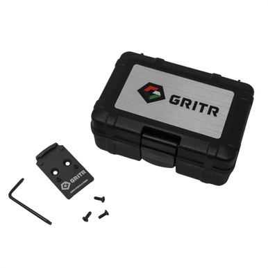 Shop GRITR Aluminum Optic Plate for Mounting RMR Footprint Optics to Walther PDP 2.0. Buy best Optics from gritrsports.com | Reviews and Shipping options available
