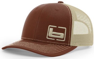 Shop BANDED Trucker Brown/Khaki Side Logo Cap (B03581). Buy best Caps from gritrsports.com | Reviews and Shipping options available