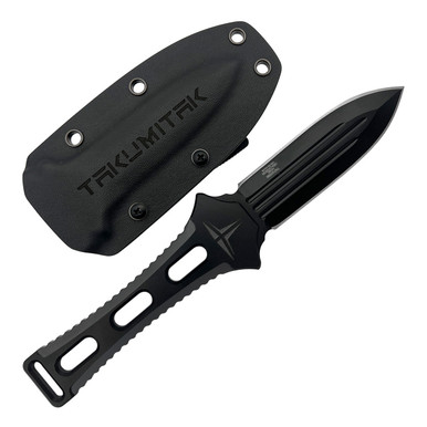Shop TAKUMITAK Hidden Anger Black D2 Spear Point Blade G10 Handle Fixed Knife with Kydex Sheath (TKF205BK). Buy best Fixed Knives from gritrsports.com | Reviews and Shipping options available