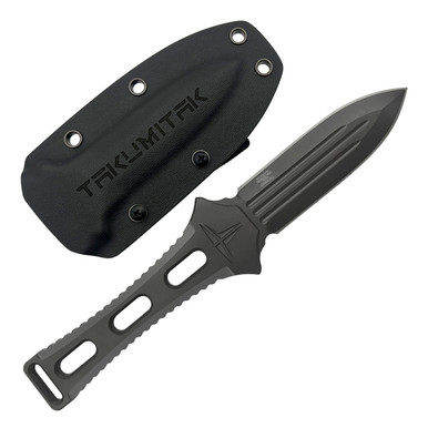 Shop TAKUMITAK Hidden Anger Gray D2 Spear Point Blade G10 Handle Fixed Knife with Kydex Sheath (TKF205GY). Buy best Fixed Knives from gritrsports.com | Reviews and Shipping options available