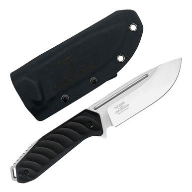 Shop TAKUMITAK Takumi Silver D2 Drop Point Blade G10 Handle Fixed Knife with Kydex Sheath (TKF208SL). Buy best Fixed Knives from gritrsports.com | Reviews and Shipping options available