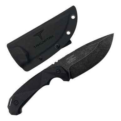 Shop TAKUMITAK Companion Stonewash D2 Drop Point Blade G10 Handle Fixed Knife with Kydex Sheath (TKF212SW). Buy best Fixed Knives from gritrsports.com | Reviews and Shipping options available