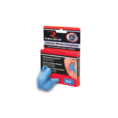 Shop RADIANS Custom Molded Soft Silicone Blue Ear Plugs (CEP002B). Buy best Earplugs from gritrsports.com | Reviews and Shipping options available