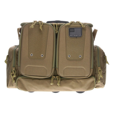 Shop G*OUTDOORS Tactical Tan Rolling Range Bag (GPS-T2112ROBT). Buy best Bags from gritrsports.com | Reviews and Shipping options available