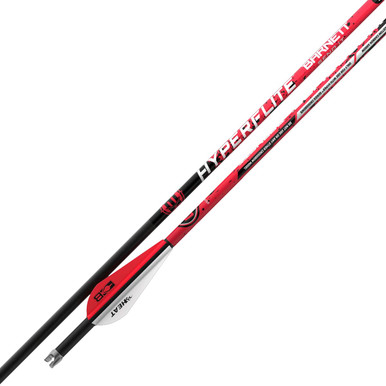 Shop BARNETT CROSSBOWS Hyperflite 20in Red/White Two Arrows Sets (BAR20041+BAR20041). Buy best Arrows from gritrsports.com | Reviews and Shipping options available