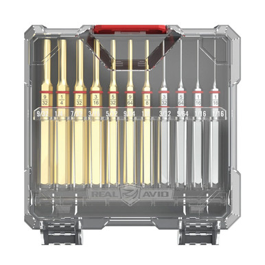 Shop REAL AVID/REVO Accu-Punch 11-Piece Standard Brass and Steel Pin Punch Set (AVAPK-B). Buy best Gunsmithing Kits from gritrsports.com | Reviews and Shipping options available