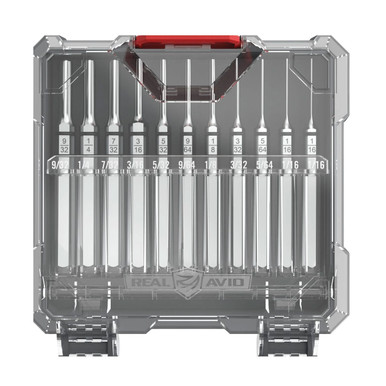 Shop REAL AVID/REVO Accu-Punch 11-Piece Roll Pin Punch Set (AVAPK-RP). Buy best Gunsmithing Kits from gritrsports.com | Reviews and Shipping options available
